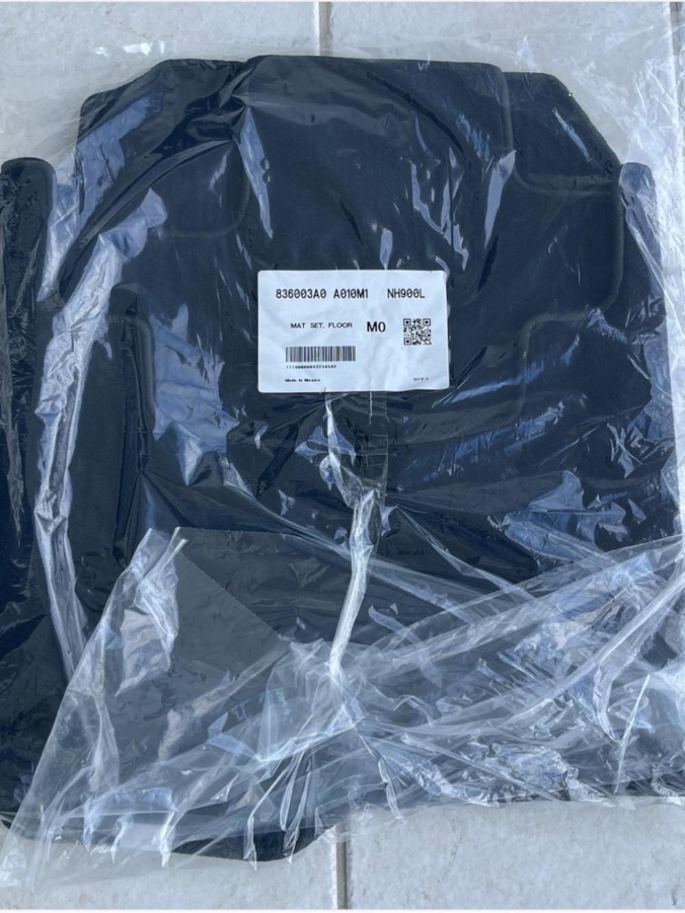 Genuine OEM 2026 Honda CRV Black Carpet Floor Mat Set FRONT AND REAR NEW
